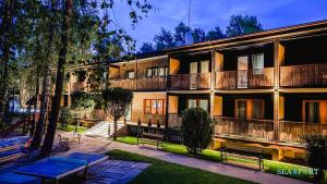 Το κτήριο όπου στεγάζεται  το θέρετρο