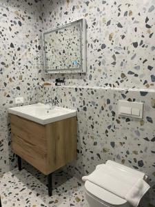 Koupelna v ubytování Vila 11