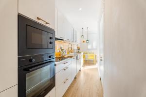 Køkken eller tekøkken på Cap Riviera charme calme Menton, plage