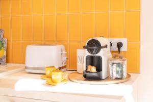 Køkken eller tekøkken på Cap Riviera charme calme Menton, plage + 7 billeder