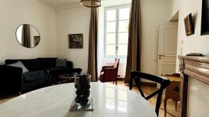 Χώρος καθιστικού στο 21 rue Thiers