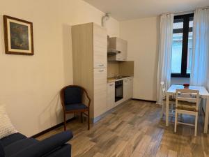 Nhà bếp/bếp nhỏ tại Residence Principe di Saronno