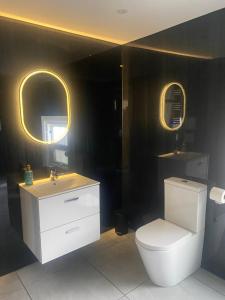 Ένα μπάνιο στο Crowtree Lodge