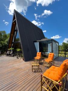 Hoone, kus puhkemajake asub