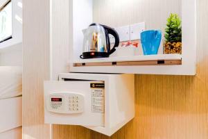 Køkken eller tekøkken på D'NOVA HOTEL Bugis-newly renovated