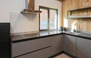 Kuchyň nebo kuchyňský kout v ubytování Chalet In Afritz Am See