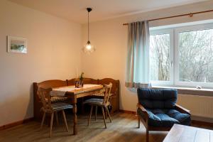 Posezení v ubytování Fewo Hanna Tedsen