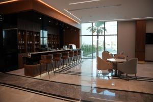 TV a/nebo společenská místnost v ubytování Marion Hotel Erbil