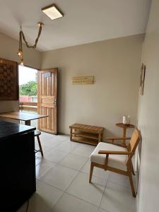 Posezení v ubytování Viva Praia Flats, maravilhosa hospedagem na praia!