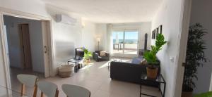 Et opholdsområde på Ático Ancla