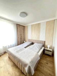Postel nebo postele na pokoji v ubytování Apartament DanHouse 5