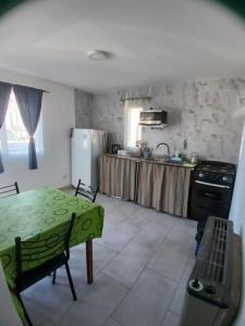 Kuchyň nebo kuchyňský kout v ubytování Casa Azul