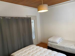 Voodi või voodid majutusasutuse Gîte Crème toas