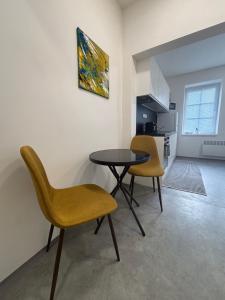 Nhà bếp/bếp nhỏ tại Apartmány Atrium