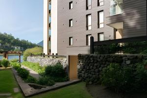 Zahrada ubytování En Parque Pinares, descanso en el Lago