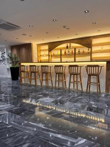 Lounge nebo bar v ubytování Park Dedeman City Alsancak