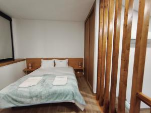 Postel nebo postele na pokoji v ubytování Villa Lamegal