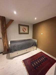 Postel nebo postele na pokoji v ubytování Achterhuis Echt mooi