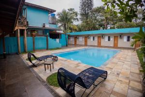 Πισίνα στο ή κοντά στο Santa Clara Pousada