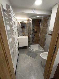 Koupelna v ubytování Apartment typu suite LE BLEU