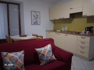 Η κουζίνα ή μικρή κουζίνα στο Affittacamere Ossola