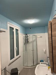 Koupelna v ubytování Profumo di Mare