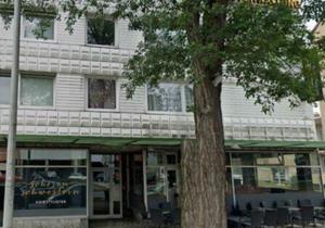 Bygningen som lejligheden ligger i