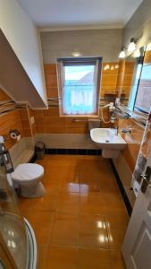 Ένα μπάνιο στο Csalogány Apartman Egerszalók +66 φωτογραφίες