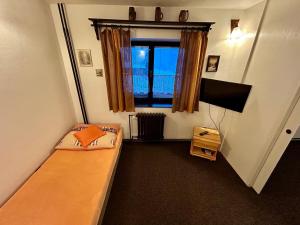 Postel nebo postele na pokoji v ubytování Privát Podstata + 1 fotografie