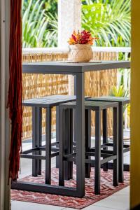 Μπαλκόνι ή βεράντα στο Le logis du passant