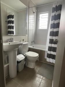 Koupelna v ubytování Casa 3D 1B en Coquimbo