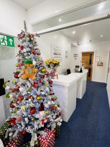 Ο χώρος του λόμπι ή της ρεσεψιόν στο Fox House Studios, City centre Aparthotel