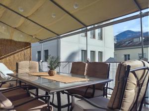 Posezení v ubytování Valtellina -La Casina Sondrio