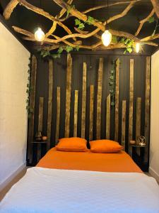 Ένα ή περισσότερα κρεβάτια σε δωμάτιο στο Cocoon Ny - DURBUY +50 φωτογραφίες