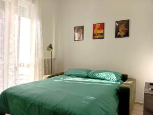 Postel nebo postele na pokoji v ubytování Casa Gessi 21-Olimpico, Inalpi, Politecnico-