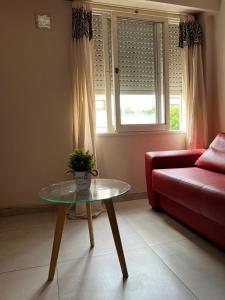 Posezení v ubytování Portal de la Cañada