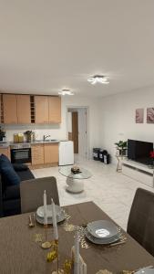 Η κουζίνα ή μικρή κουζίνα στο Apartment-Alex