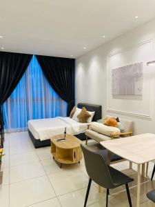 Khu vực ghế ngồi tại Majestic Serviced Suites KLCC