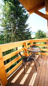 Μπαλκόνι ή βεράντα στο Apartamenty EverySky Kowary, 1-go Maja 62