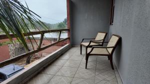 En balkon eller terrasse på Residencial Vila Marambaia Itacaré
