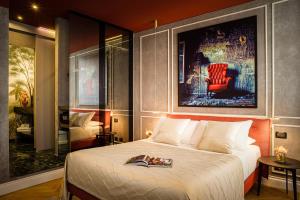 Una cama o camas en una habitación de Albergo Diffuso Birkin Castello