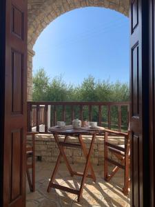 Balkón nebo terasa v ubytování Gaia Apartments