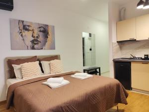 Voodi või voodid majutusasutuse Kael apartment toas