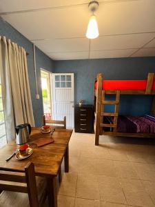 Postel nebo postele na pokoji v ubytování Cabañas La Chakana + 22 fotografií