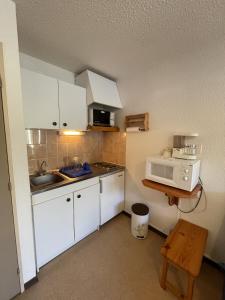 Η κουζίνα ή μικρή κουζίνα στο Studio porte du sud