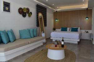 Ένα ή περισσότερα κρεβάτια σε δωμάτιο στο Etereo Suite +40 φωτογραφίες