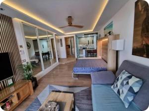 Χώρος καθιστικού στο Estudio centro Torremolinos Down town