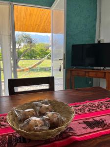 Jídlo v prázdninového domu nebo okolí