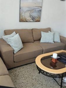 Χώρος καθιστικού στο Cofresi Inn