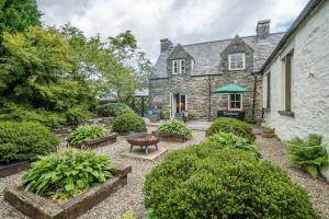 Zahrada ubytování Neuadd-Dolwyddelan